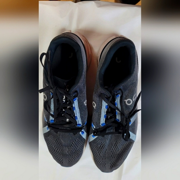 On CloudExclipse Running Sneakers Tennis Shoe Blue Gray Black Frost Men 12 - Picture 1 of 5